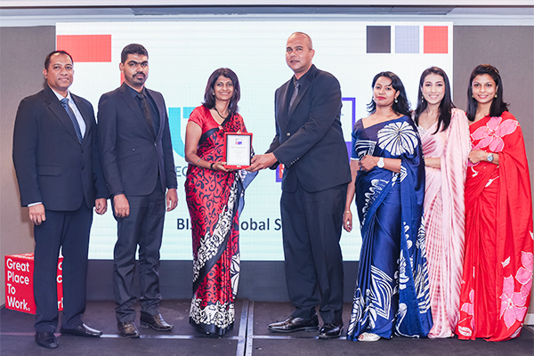 BISTEC Global recognized as one of the best workplaces of the IT/ITES industry in Sri Lanka